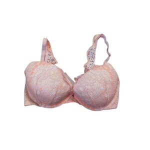 Victoria's Secret Size 34D Dream Angels Padded Lace  Bra